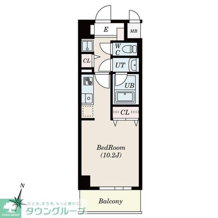 ノヴェル新栄の物件間取画像